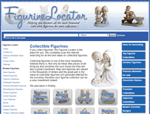 Tablet Screenshot of figurinelocator.com